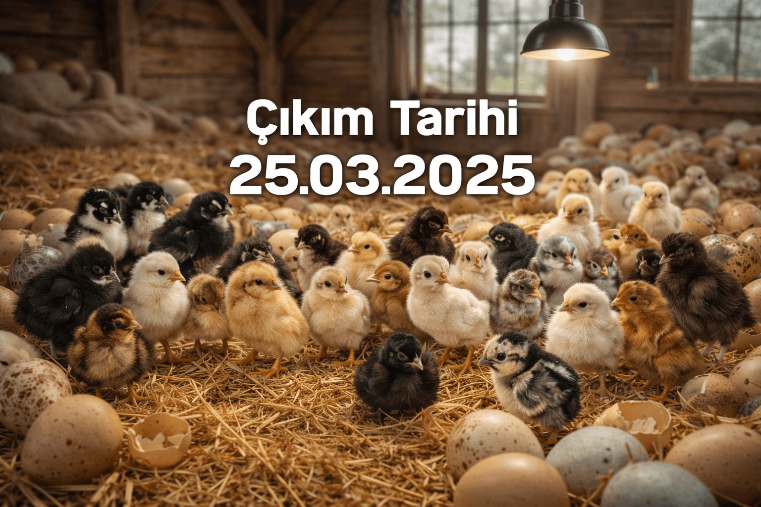 Wyandotte,Ligorin,Rir Ve 20 Çeşit Civciv