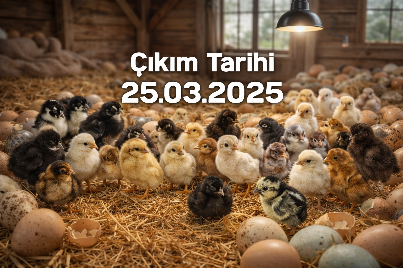 Wyandotte,Ligorin,Rir Ve 20 Çeşit Civciv